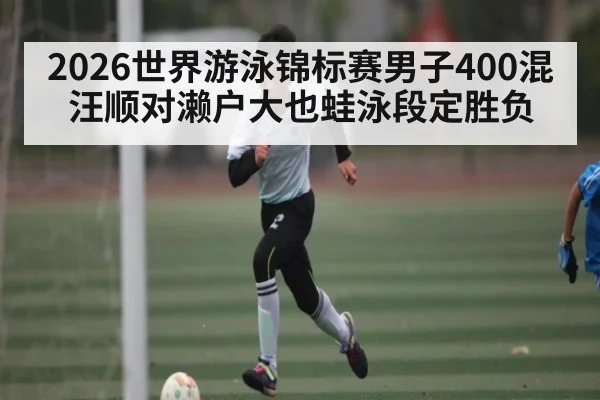 2026世界游泳锦标赛男子400混汪顺对濑户大也蛙泳段定胜负